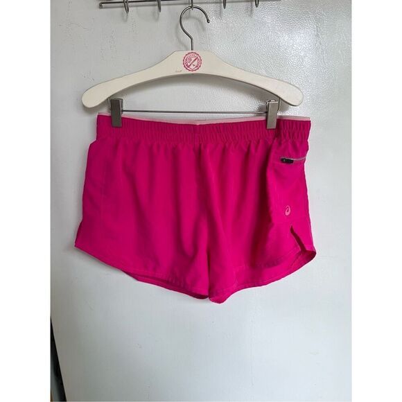 ASICS Pink Shorts Woman’s Size Medium - Picture 1 of 7